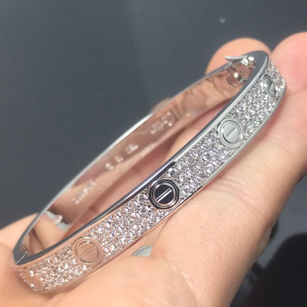 Love Pave Diamonds Bracelet
