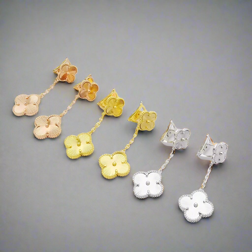 Magic Alhambra Earclips Earrings
