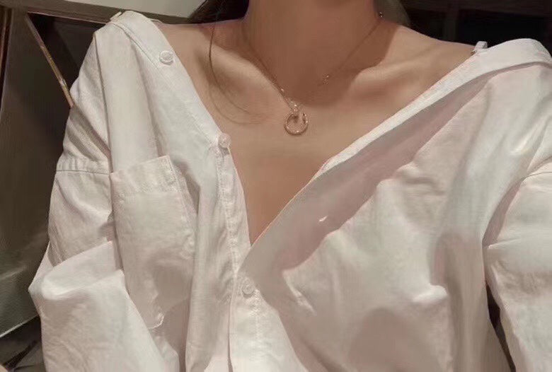 Juste Un Clou Full Diamonds Necklace