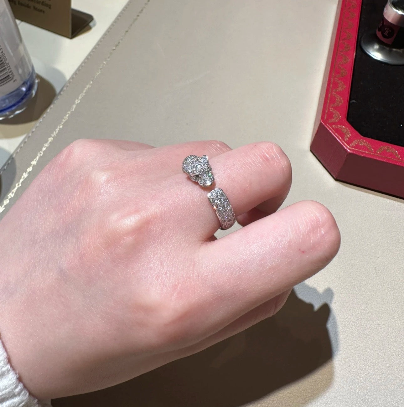 Panthère De Diamond Ring