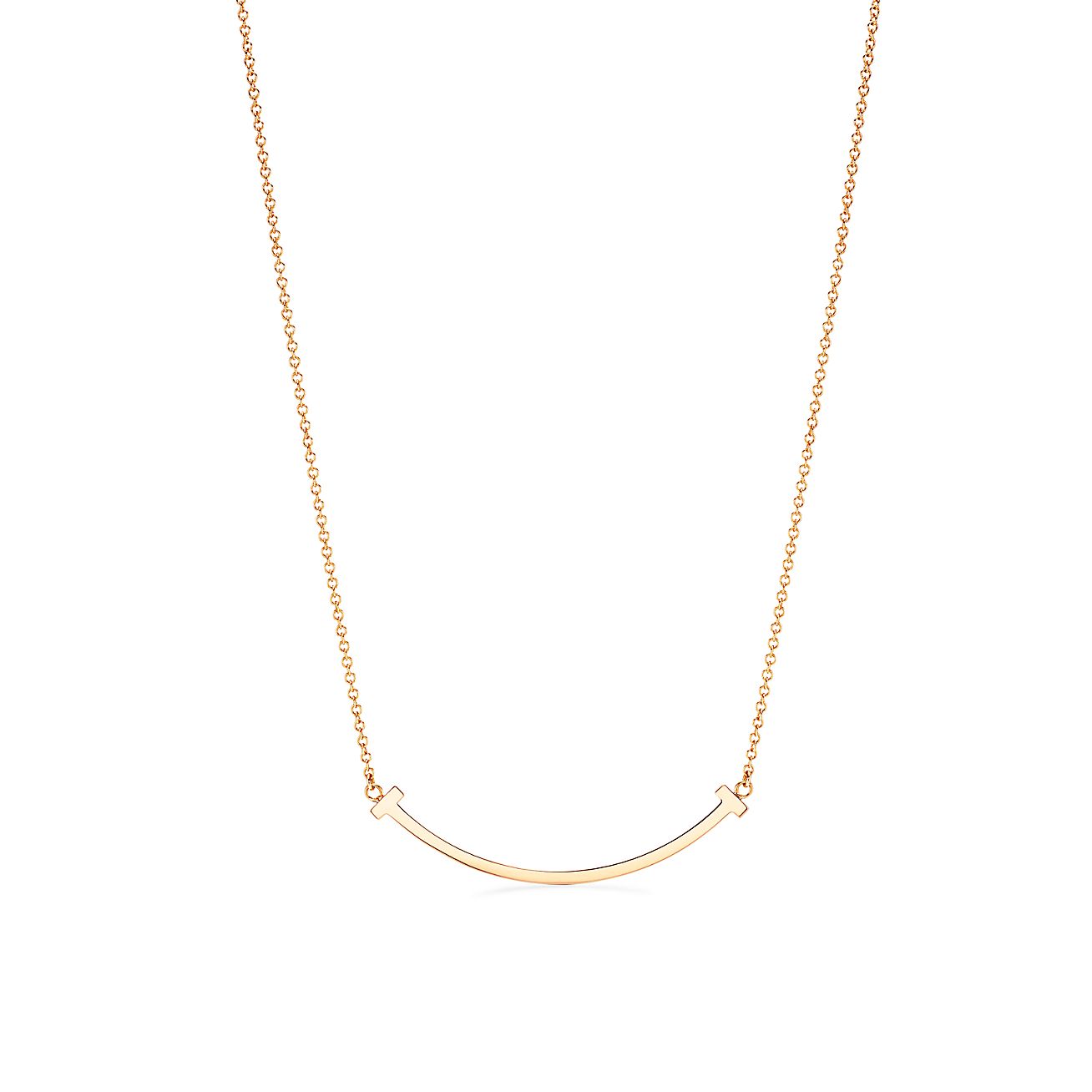 T Smile Pendant Necklace