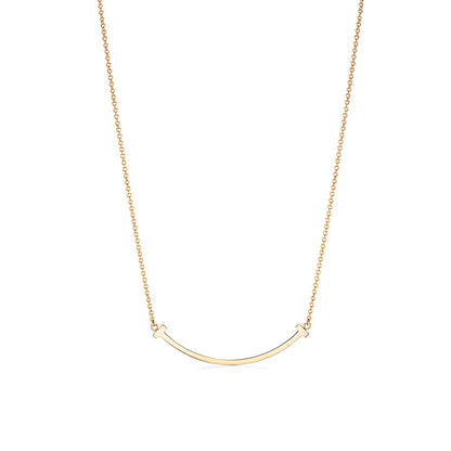 T Smile Pendant Necklace