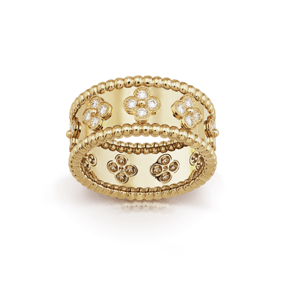 Perlée Clovers Ring, Medium Model