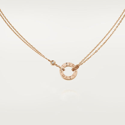 Love 2 Diamond Necklace