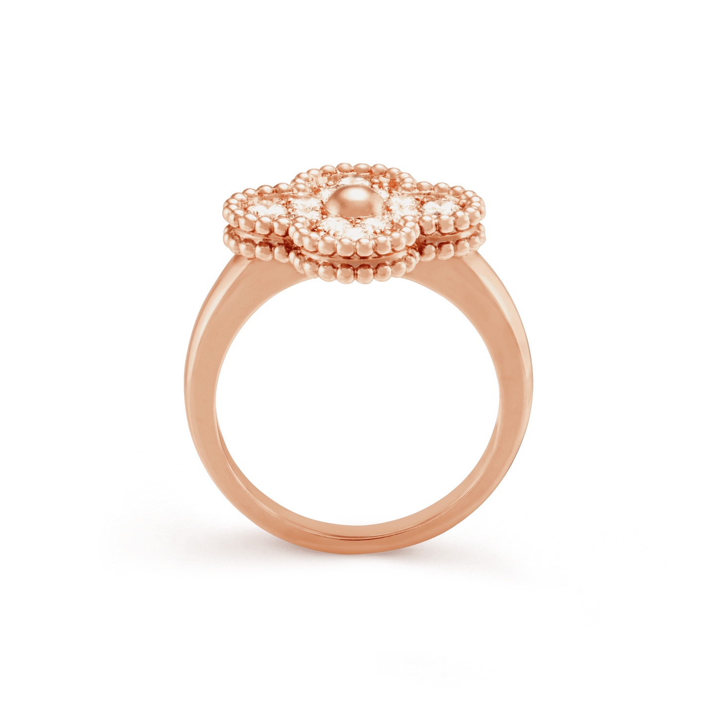 Vintage Alhambra Diamonds Ring