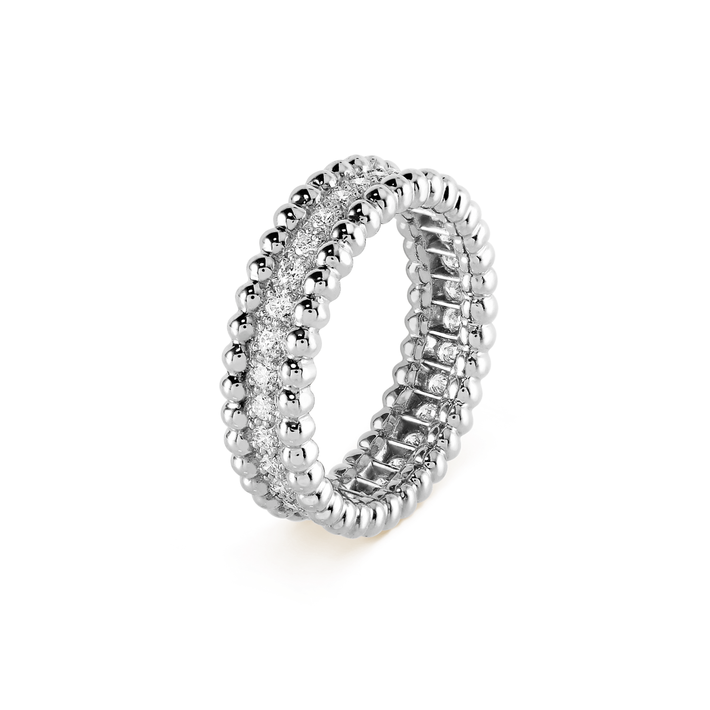 Perlée Diamonds Ring
