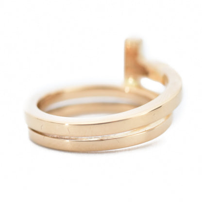 T Diamond Square Ring