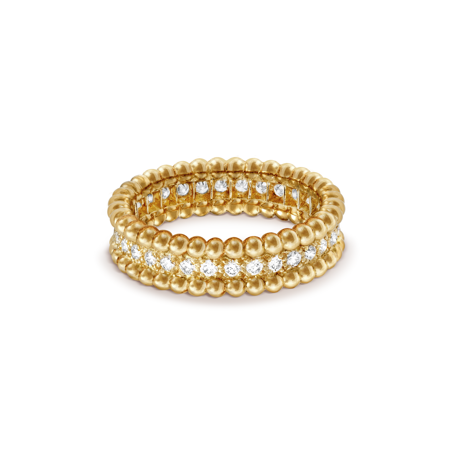 Perlée Diamonds Ring