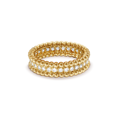Perlée Diamonds Ring