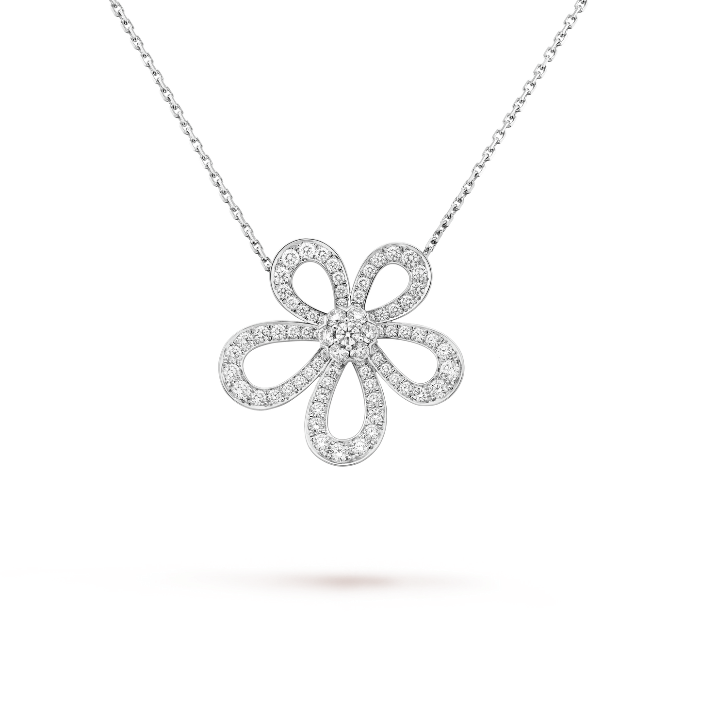 Flowerlace Pendant Necklace