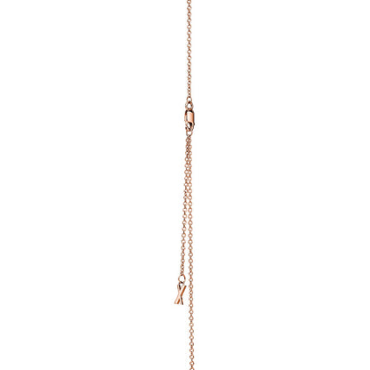 T Atlas X Closed Interlocking Pendant Necklace