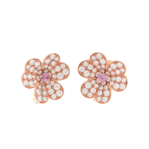 Frivole Pink Sapphire Earrings