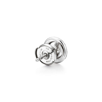 T Soleste Diamonds White Gold Earrings