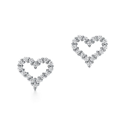 T Heart Diamonds Earrings