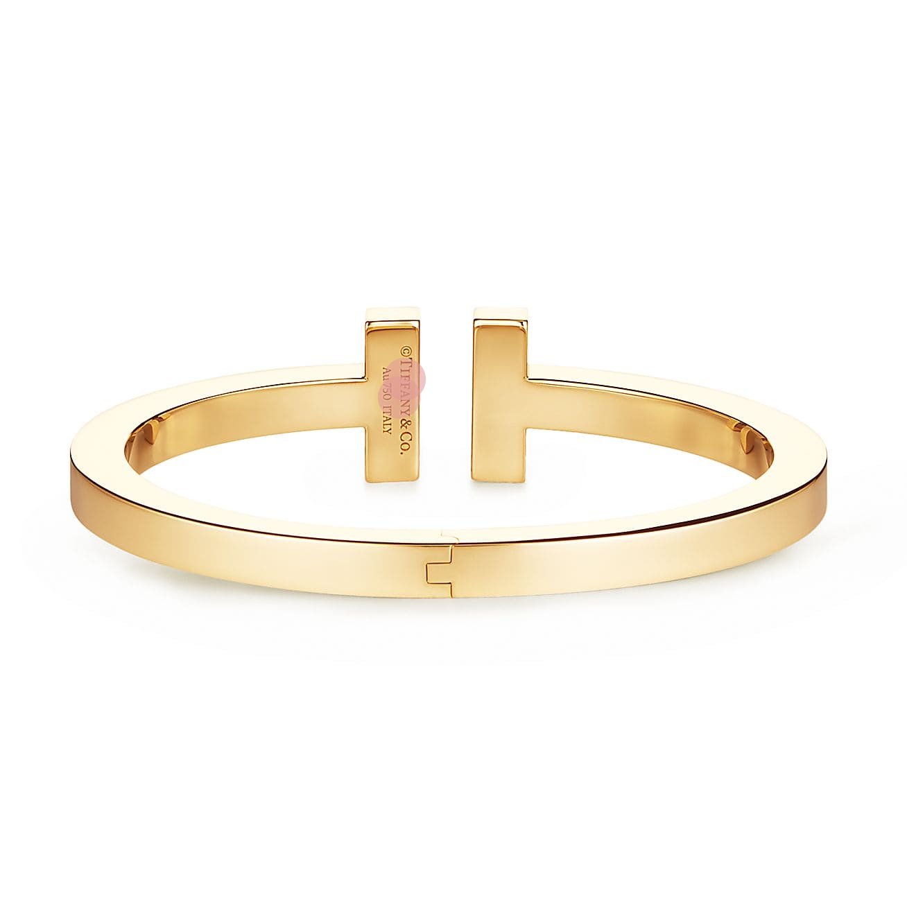 T Diamond Square Bracelet
