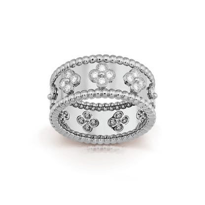 Perlée Clovers Ring, Medium Model