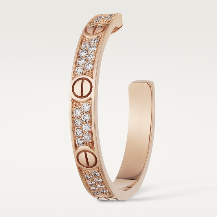 Love Pave Diamonds Earrings