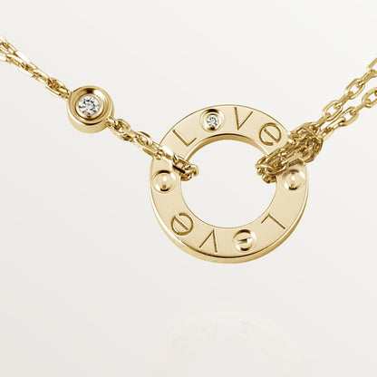Love 2 Diamond Necklace