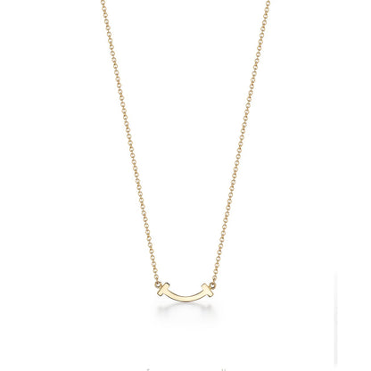 T Small Diamond Pendant Necklace