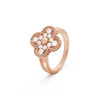 Vintage Alhambra Diamonds Ring
