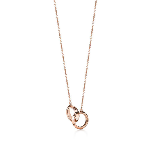 T Atlas X Closed Interlocking Pendant Necklace