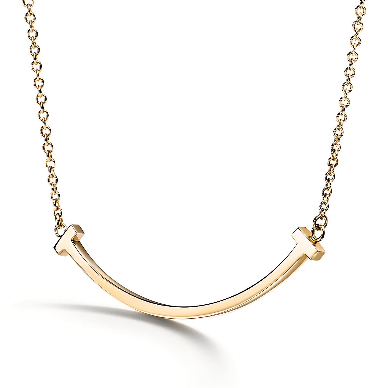 T Smile Pendant Necklace