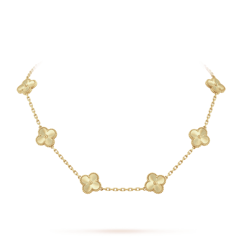Vintage Alhambra 10 Motifs Necklace