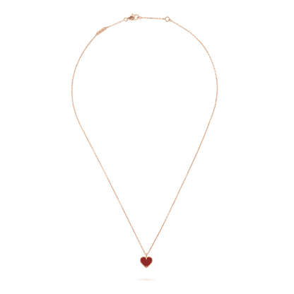 Sweet Alhambra Heart Pendant Necklace