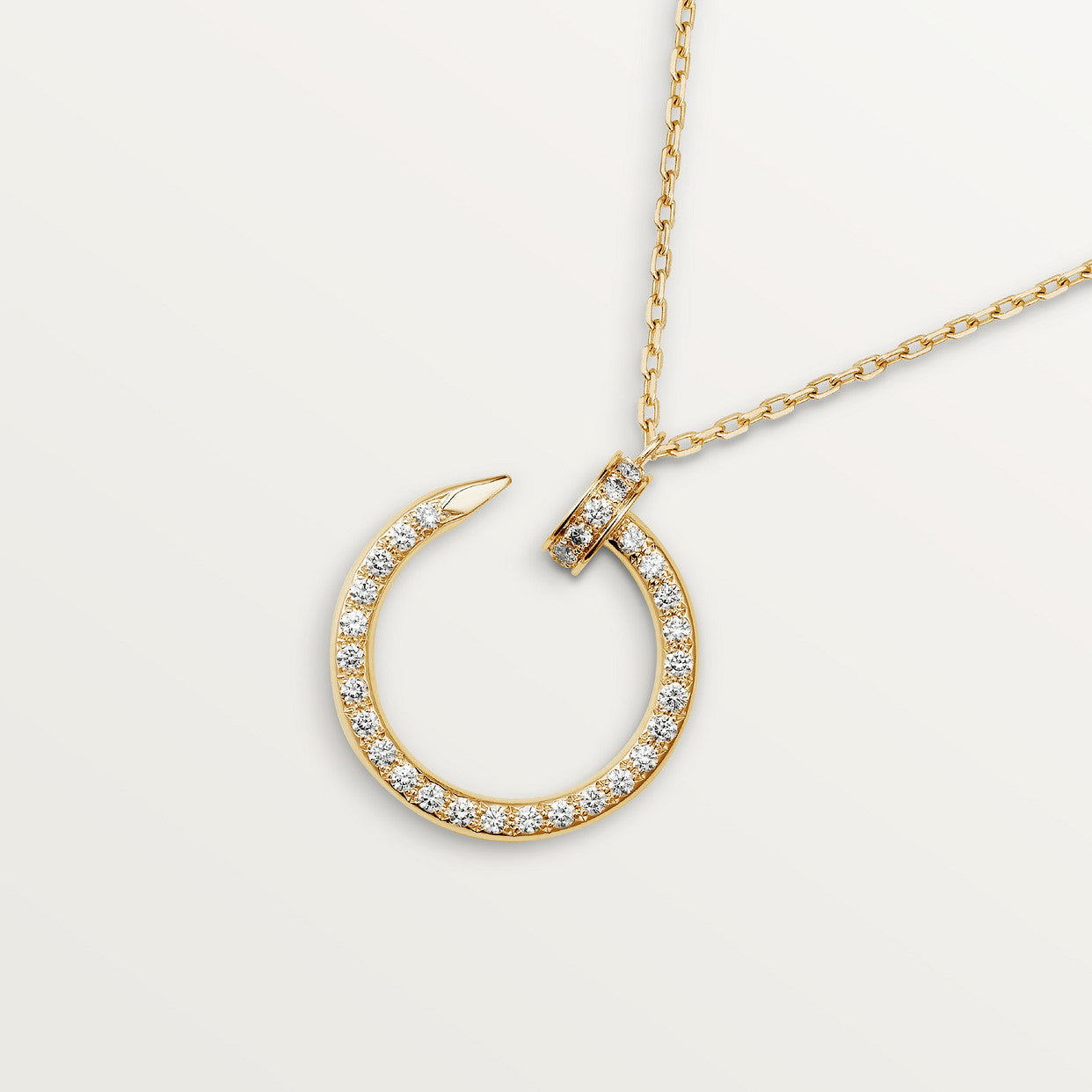 Juste Un Clou Full Diamonds Necklace