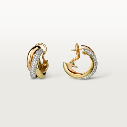 Trinity Diamond Earrings