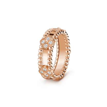 Perlée Diamond Ring Sweet Clovers