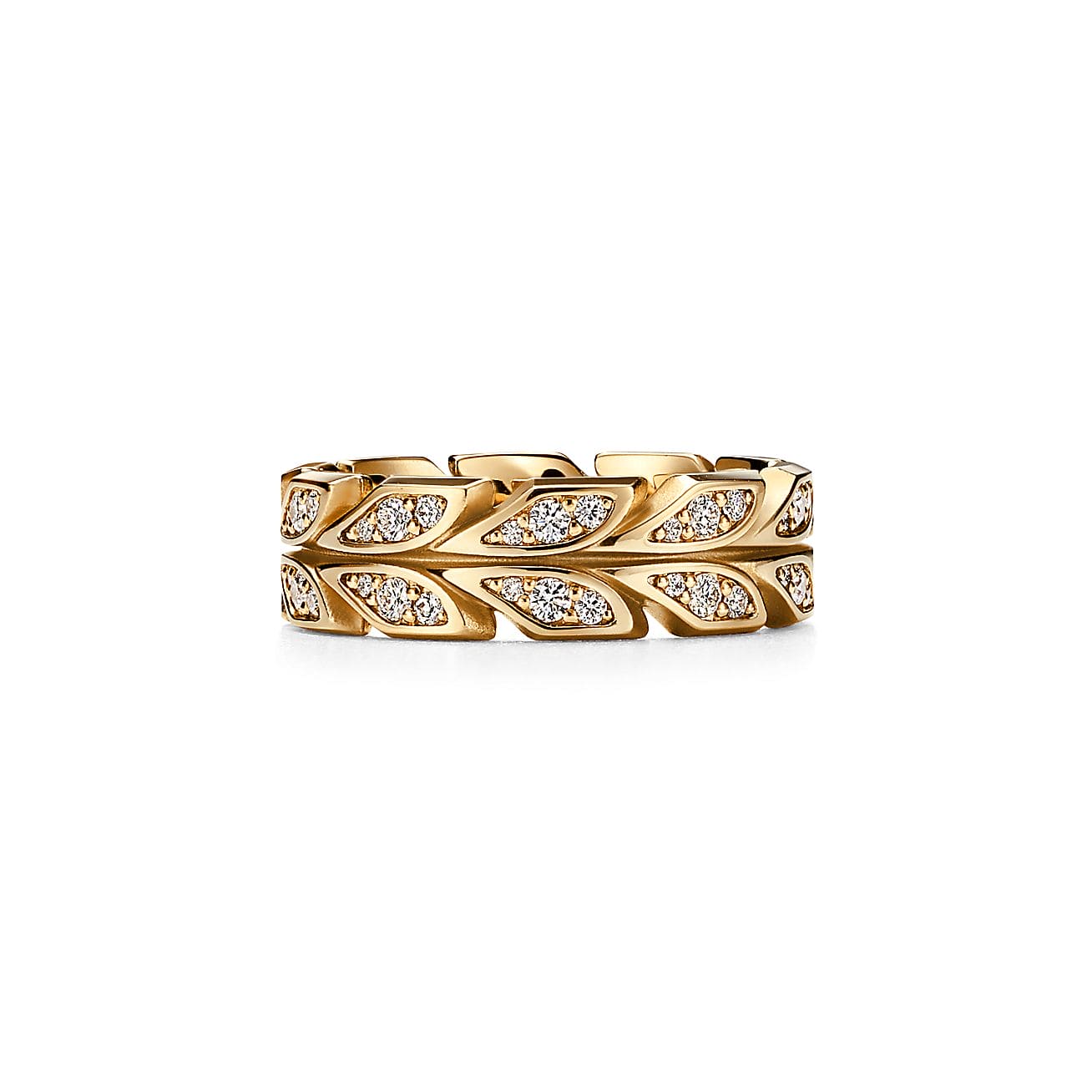 Yellow Gold Victoria Vine  Ring