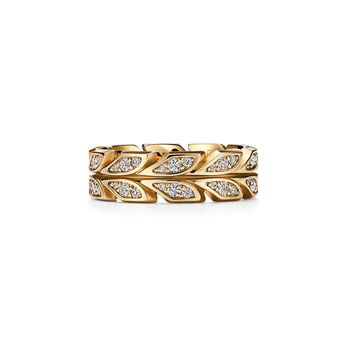 Yellow Gold Victoria Vine  Ring