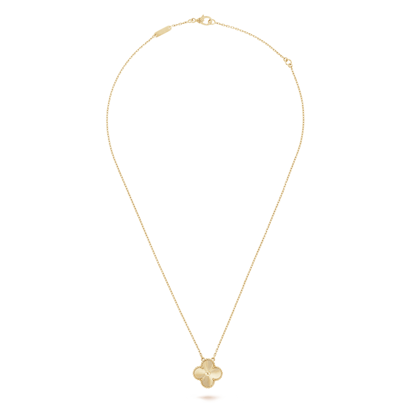 Vintage Alhambra Pendant Clover Necklace