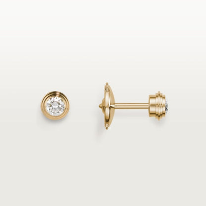 18k D'amour Medium Earrings