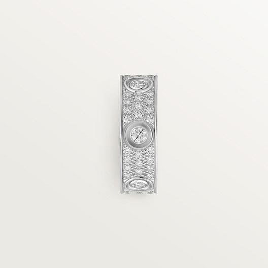 Love Diamond-Paved 6.5mm Ring