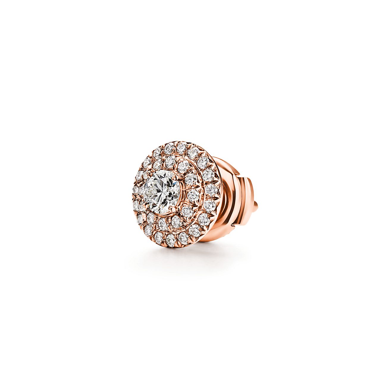 T Soleste Diamonds White Gold Earrings