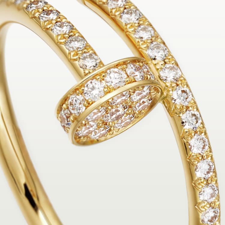 Juste Un Clou Full Diamond Ring