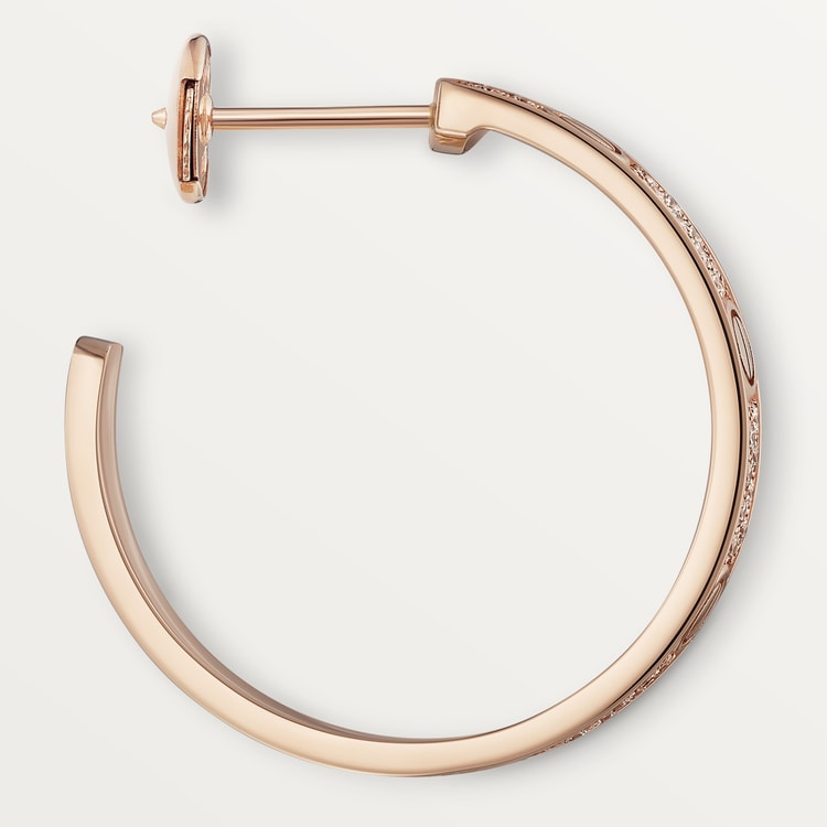 Love Pave Diamonds Earrings