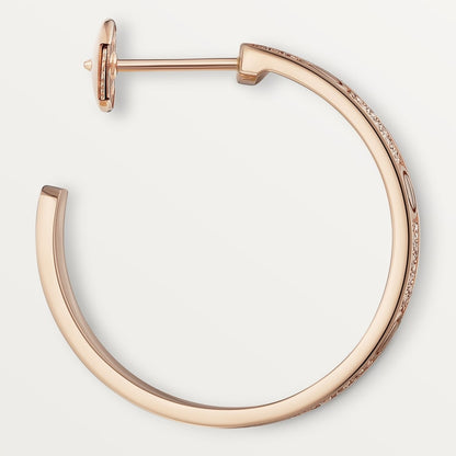 Love Pave Diamonds Earrings