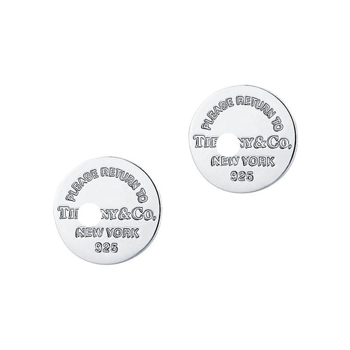 Return to Circle Stud Earrings