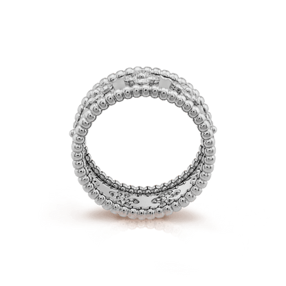 Perlée Clovers Ring, Medium Model