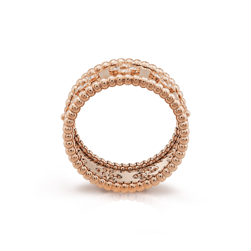 Perlée Clovers Ring, Medium Model