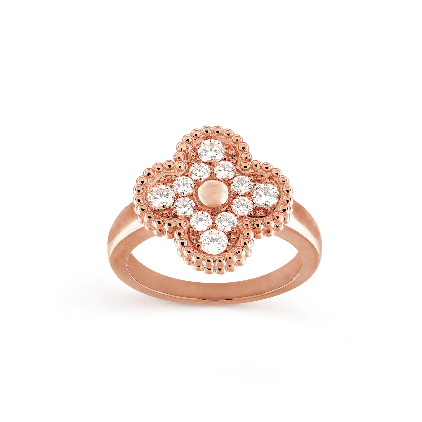 Vintage Alhambra Diamonds Ring