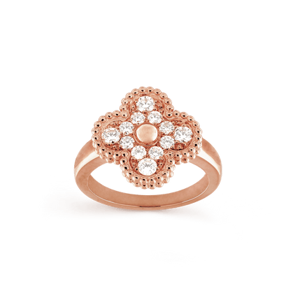 Vintage Alhambra Diamonds Ring
