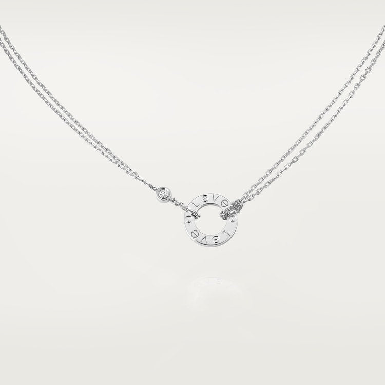Love 2 Diamond Necklace