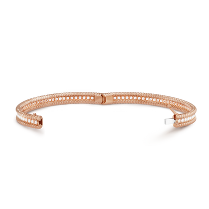 Perlée Diamonds One Row Bracelet