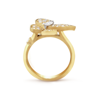 Two Butterfly Ring