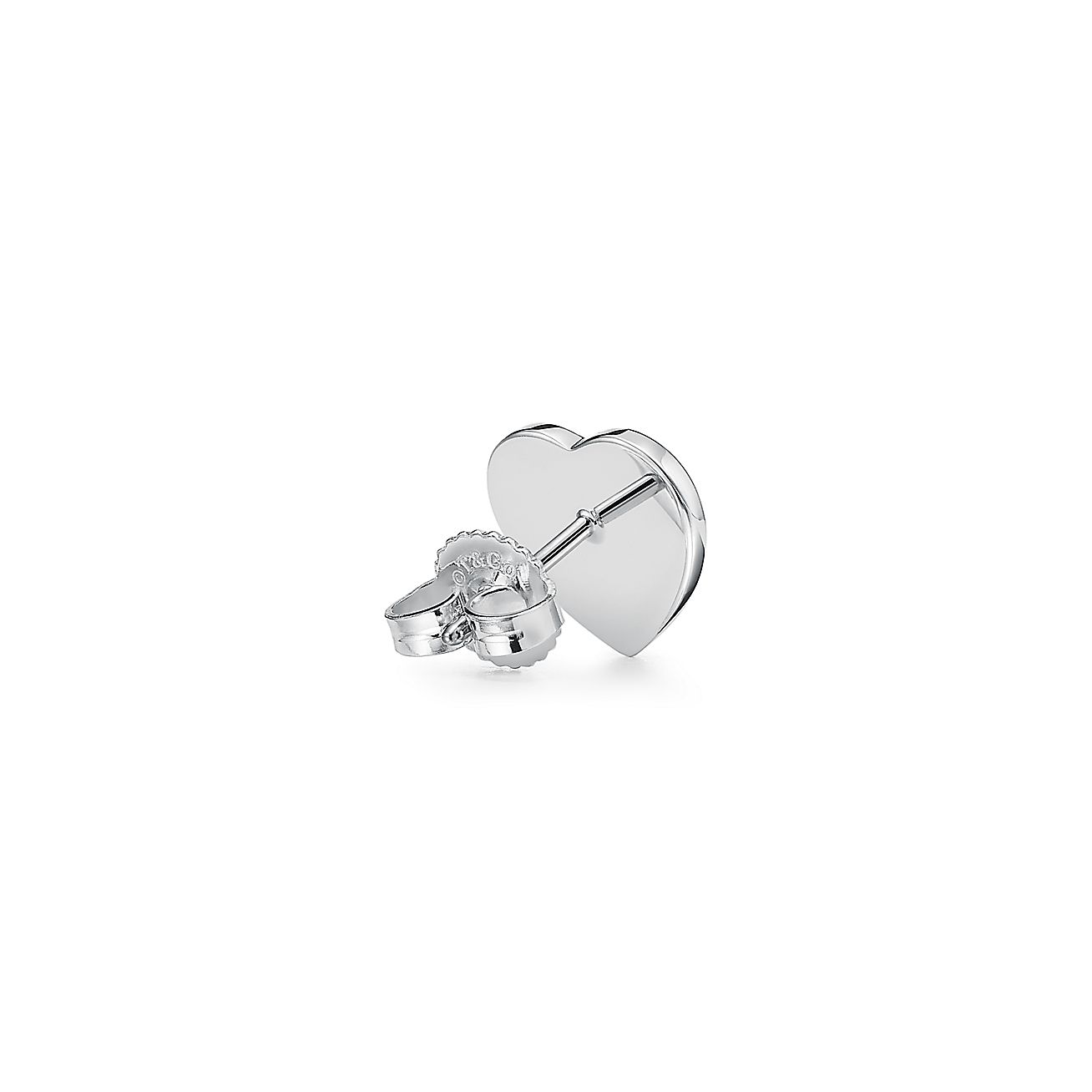 Return to Blue Heart Earrings