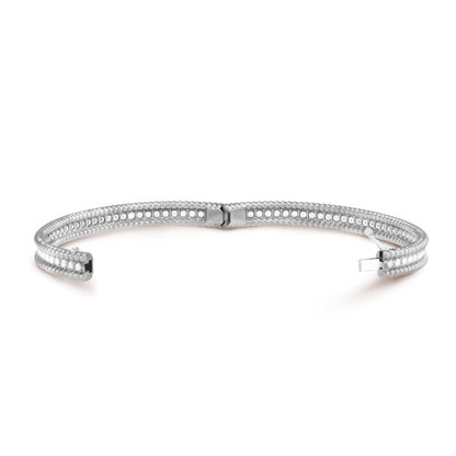 Perlée Diamonds One Row Bracelet